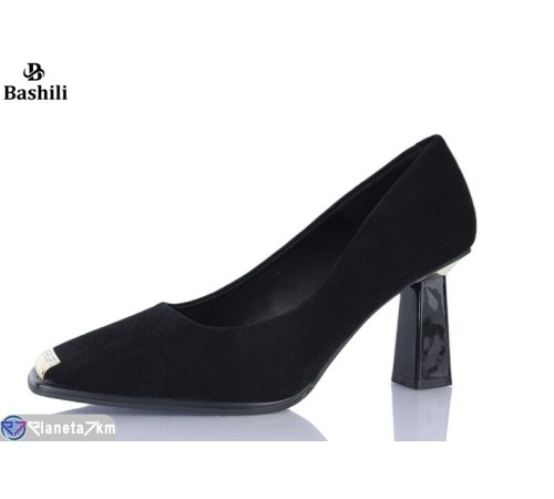 Туфлі жіночі на весну/осінь (8 пар р.36-41) чорний  "Башили"