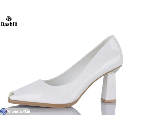 Туфлі жіночі на весну/осінь (8 пар р.36-41) білий  "Башили"