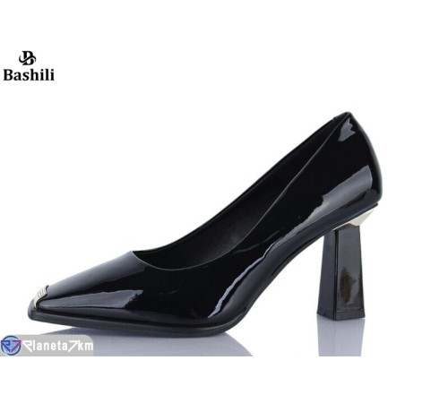 Туфлі жіночі на весну/осінь (8 пар р.36-41) чорний  "Башили"