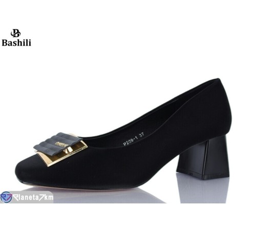 Туфлі жіночі на весну/осінь (6 пар р.36-40) чорний  "Башили"