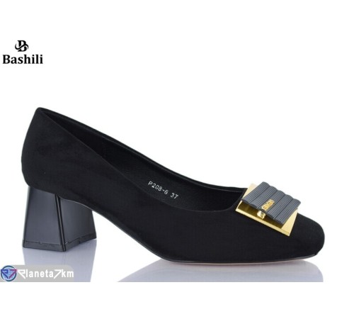 Туфлі жіночі на весну/осінь (6 пар р.36-40) чорний  "Башили"