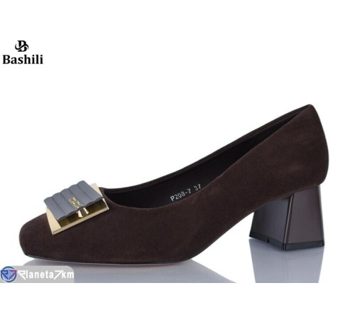 Туфлі жіночі на весну/осінь (6 пар р.36-40) коричневий  "Башили"