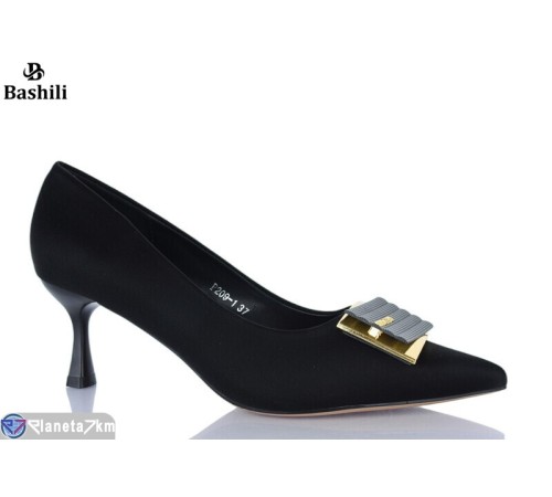 Туфлі жіночі на весну/осінь (6 пар р.36-40) чорний  "Башили"