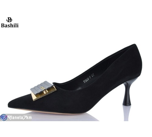 Туфлі жіночі на весну/осінь (6 пар р.36-40) чорний  "Башили"