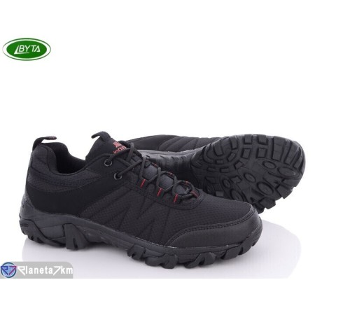 Кросівки чоловічі на весну/осінь (8 пар р.41-45) чорний  "Bayota"