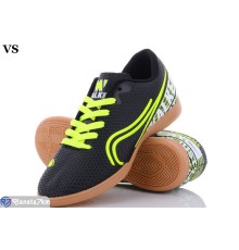 Футбольне взуття дитяче на весну/осінь (8 пар р.36-39) чорний  "VS"