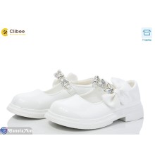 Дитячі туфлі на весну/осінь (6 пар р.26-31) білий  "BELIES"
