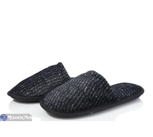 Тапки чоловічі на весну/осінь (7 пар р.41-45) чорний  "IEFTIN"