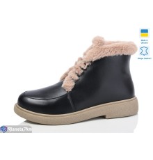 Черевики жіночі на зиму (6 пар р.40-43) чорний  "LIKA"