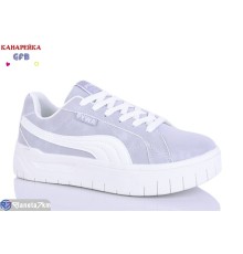 Кросівки жіночі на весну/осінь (8 пар р.36-41) сірий  "GFB-Канарейка"