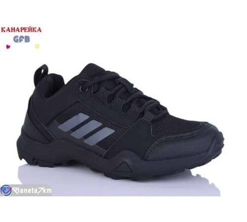 Дитячі кросівки на весну/осінь (8 пар р.33-39) чорний  "GFB-Канарейка"