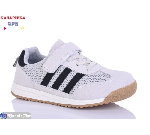 Дитячі кросівки на весну/осінь (8 пар р.32-37) сірий  "GFB-Канарейка"