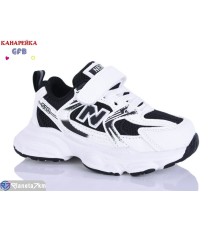 Дитячі кросівки на весну/осінь (8 пар р.22-27) білий  "GFB-Канарейка"