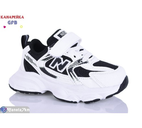 Дитячі кросівки на весну/осінь (8 пар р.22-27) білий  "GFB-Канарейка"