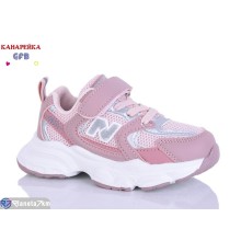 Дитячі кросівки на весну/осінь (8 пар р.22-27) рожевий  "GFB-Канарейка"