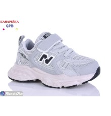 Дитячі кросівки на весну/осінь (8 пар р.22-27) сірий  "GFB-Канарейка"