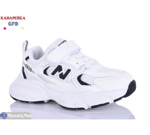 Дитячі кросівки на весну/осінь (8 пар р.27-32) білий  "GFB-Канарейка"
