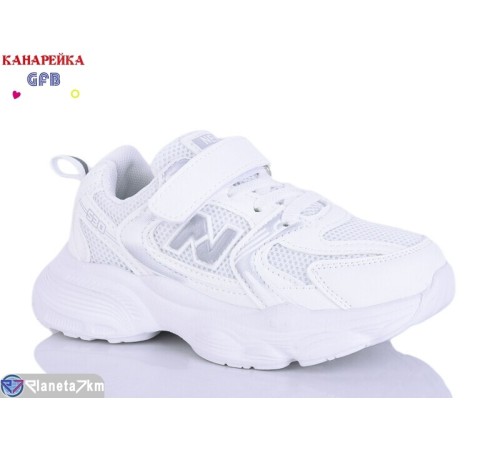 Дитячі кросівки на весну/осінь (8 пар р.27-32) білий  "GFB-Канарейка"