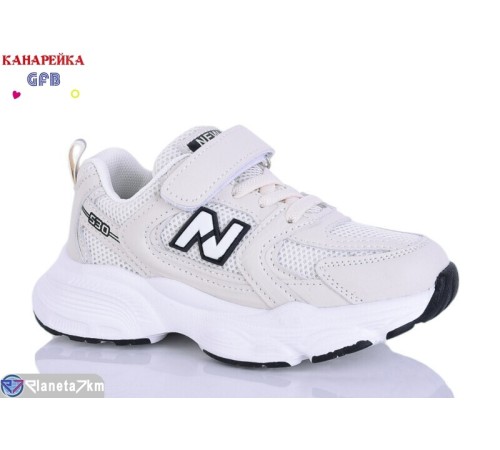 Дитячі кросівки на весну/осінь (8 пар р.27-32) бежевий  "GFB-Канарейка"