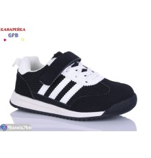 Дитячі кросівки на весну/осінь (8 пар р.26-31) чорний  "GFB-Канарейка"