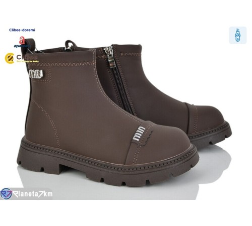 Черевики дитячі на весну/осінь (6 пар р.31-36) коричневий  "BELIES-D"