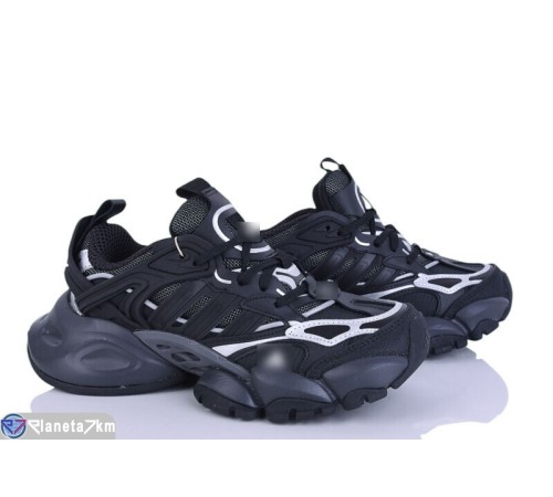 Кросівки на весну/осінь (8 пар р.36-41) чорний  "DAMAR"