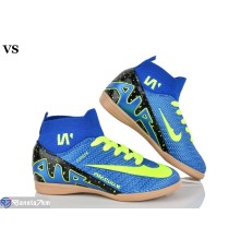 Футбольне взуття дитяче на весну/осінь (8 пар р.31-35) синій  "VS"