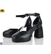 Туфлі жіночі на весну/осінь (6 пар р.36-40) чорний  "Mei De Li"