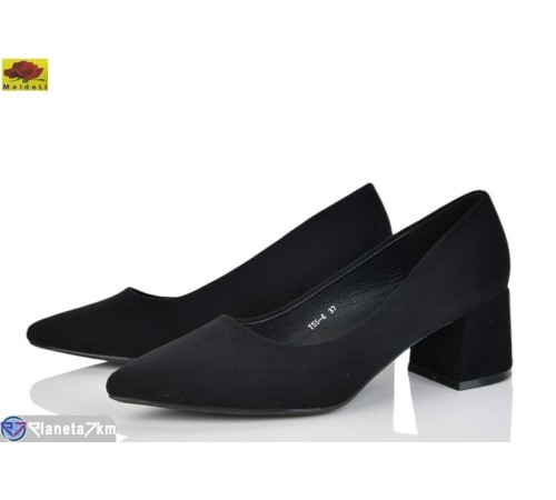 Туфлі жіночі на весну/осінь (6 пар р.36-40) чорний  "Mei De Li"
