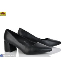 Туфлі жіночі на весну/осінь (6 пар р.36-40) чорний  "Mei De Li"