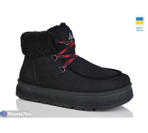 Черевики жіночі на зиму (8 пар р.36-41) чорний  "MURMUR"