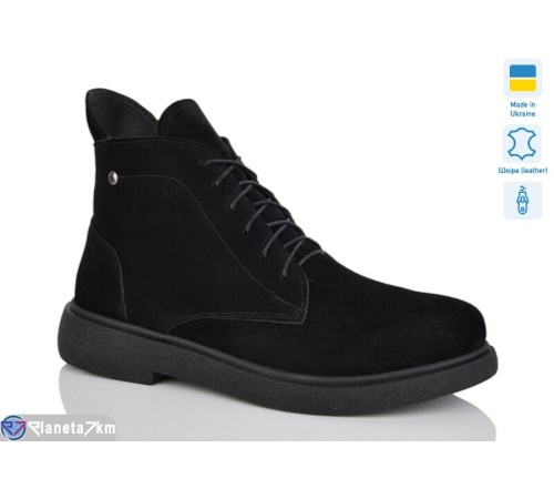 Черевики жіночі на зиму (6 пар р.40-43) чорний  "LIKA"