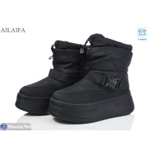 Дутики жіночі на зиму (8 пар р.36-41) чорний  "Latifa"