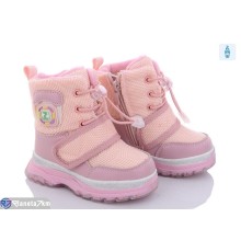 Черевики дитячі на зиму (8 пар р.22-27) рожевий  "Normashoes"