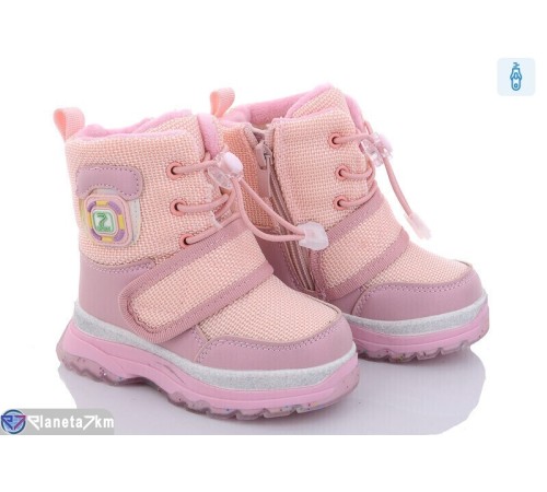 Черевики дитячі на зиму (8 пар р.22-27) рожевий  "Normashoes"