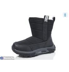 Дутики дитячі на зиму (8 пар р.32-37) чорний  "Normashoes"