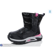 Дутики дитячі на зиму (8 пар р.32-37) чорний  "Normashoes"