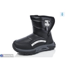 Дутики дитячі на зиму (8 пар р.32-37) чорний  "Normashoes"