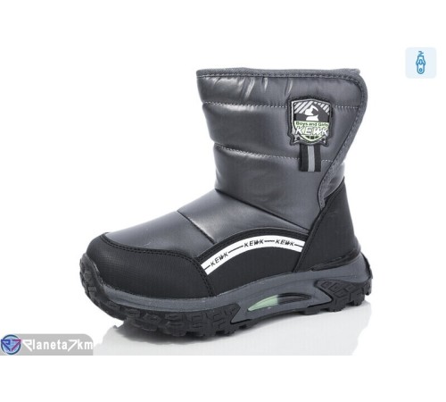 Дутики дитячі на зиму (8 пар р.32-37) сірий  "Normashoes"