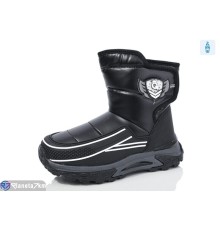 Дутики дитячі на зиму (8 пар р.32-37) чорний  "Normashoes"