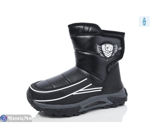 Дутики дитячі на зиму (8 пар р.32-37) чорний  "Normashoes"