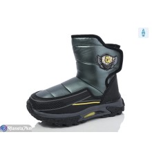 Дутики дитячі на зиму (8 пар р.32-37) зелений  "Normashoes"