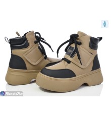 Черевики дитячі на зиму (8 пар р.32-37) хакі  "Normashoes"