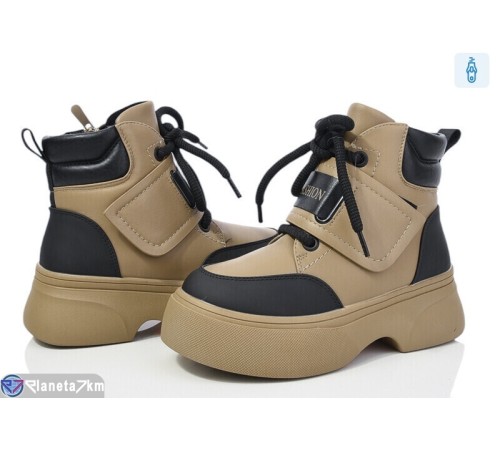 Черевики дитячі на зиму (8 пар р.32-37) хакі  "Normashoes"