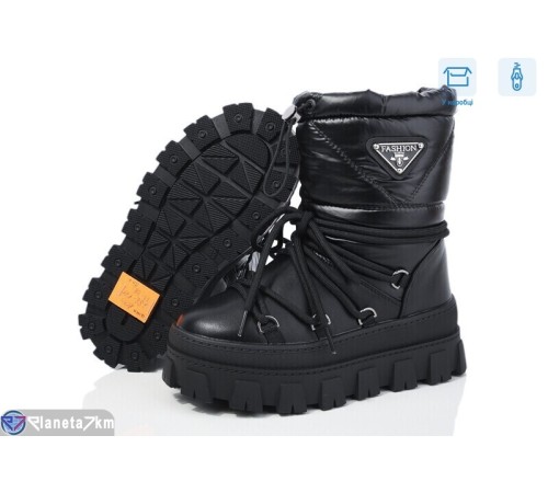 Черевики дитячі на зиму (8 пар р.33-38) чорний  "Normashoes"