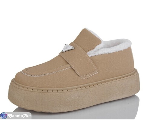 Туфлі жіночі на зиму (8 пар р.36-41) коричневий  "Normashoes"