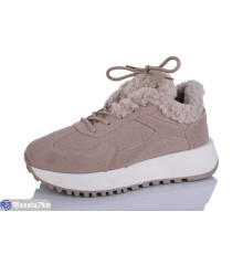 Кросівки жіночі на зиму (8 пар р.36-41) бежевий  "Normashoes"