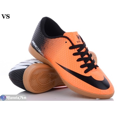 Футбольне взуття дитяче на весну/осінь (8 пар р.36-39) оранжевий  "VS"