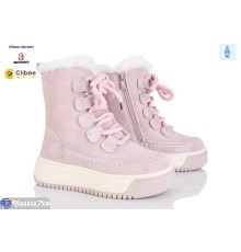 Черевики дитячі на зиму (6 пар р.33-38) рожевий  "BELIES-D"