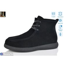 Черевики жіночі на зиму (8 пар р.36-41) чорний  "Lilin"